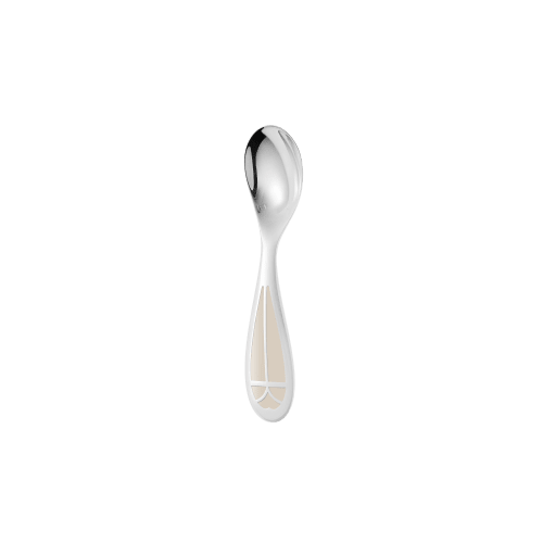 christofle Silver-plated Baby Spoon - Ivory Talisman