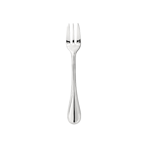 christofle Silver-Plated Cake Fork Perles