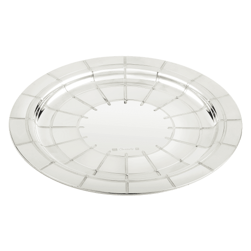 christofle Silver-Plated Carafe Coaster Graphik