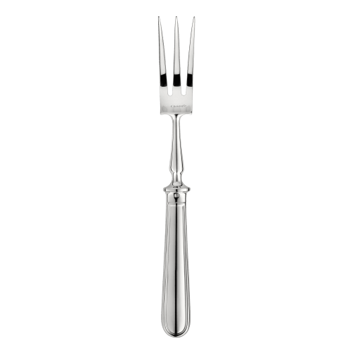 christofle Silver-Plated Carving Fork Albi