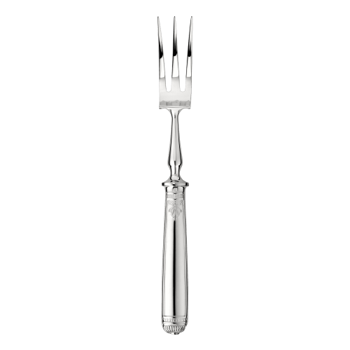 christofle Silver-Plated Carving Fork Malmaison