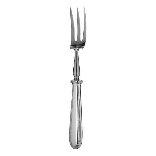 christofle Silver-Plated Carving Fork Perles
