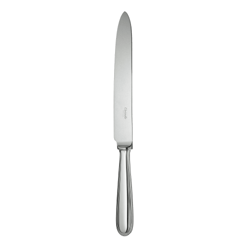 christofle Silver-Plated Carving Knife Perles