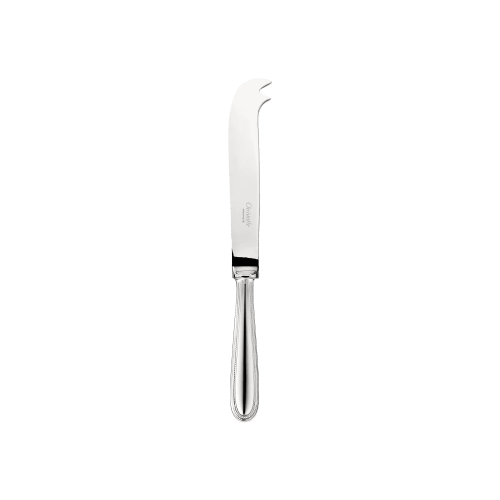 christofle Silver-Plated Cheese Knife Perles
