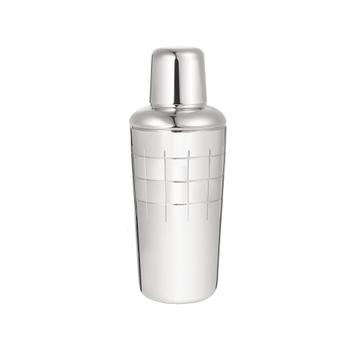 christofle Silver-Plated Cocktail Shaker Graphik