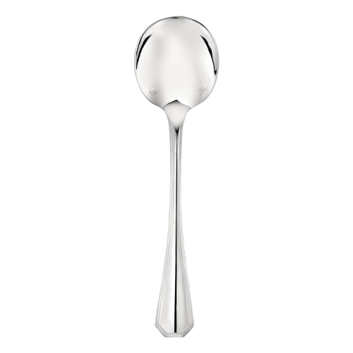 christofle Silver-Plated Cream Soup Spoon America
