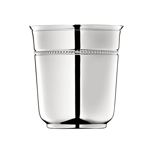christofle Silver-Plated Cup Perles
