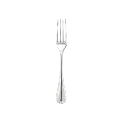 christofle Silver-Plated Dessert Fork Rubans