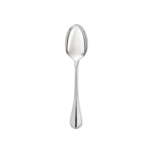 christofle Silver-Plated Espresso Spoon Perles