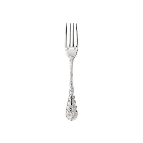 christofle Silver-Plated Fish Fork Jardin d'Eden