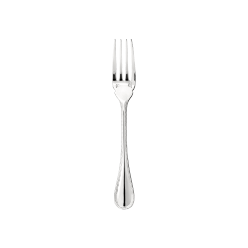 christofle Silver-Plated Fish Fork Perles