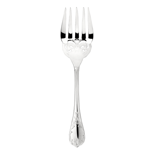 christofle Silver-Plated Fish Serving Fork Marly