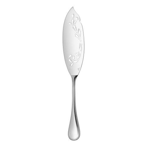 christofle Silver Plated Fish Serving Knife Perles