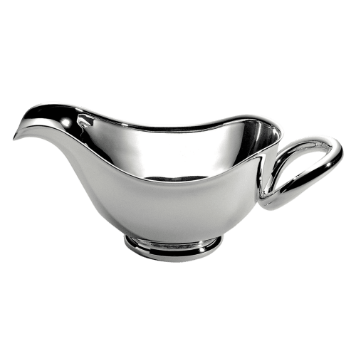 christofle Silver-Plated Gravy Boat Medium Vertigo