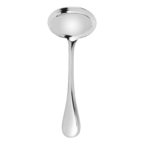 christofle Silver-Plated Gravy Ladle Perles