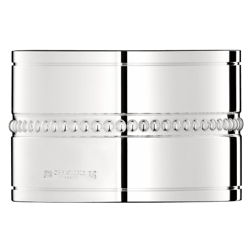 christofle Silver-Plated Napkin Ring Perles