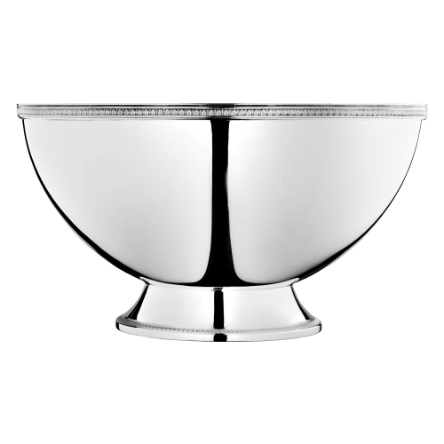 christofle Silver-Plated Punch Bowl Malmaison