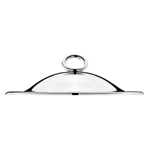 christofle Silver-Plated round cover Vertigo