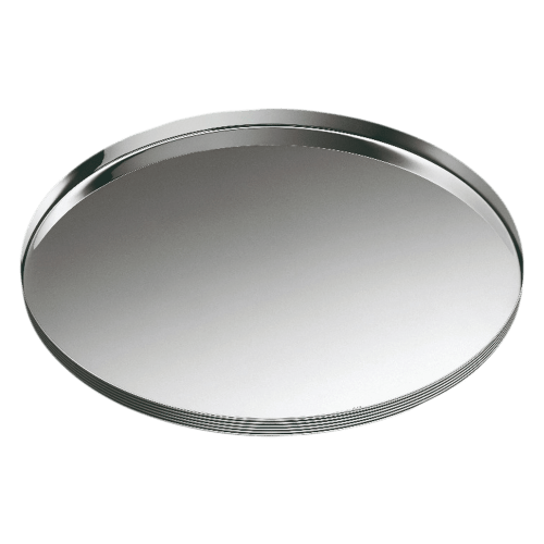 christofle Silver-Plated Round Tray K+T