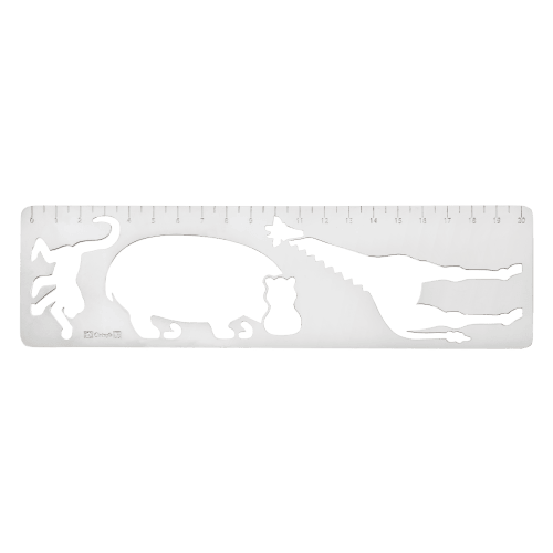 christofle Silver-Plated Ruler Savane