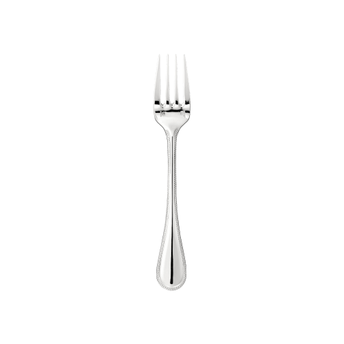 christofle Silver-Plated Salad Fork Perles