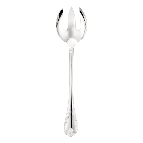 christofle Silver-Plated Salad Serving Fork Marly