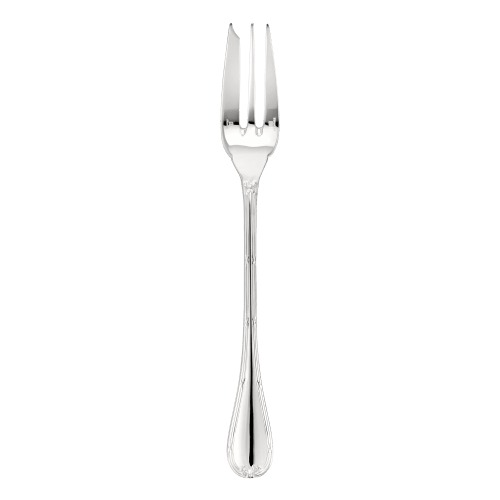christofle Silver-Plated Salad Serving Fork Rubans