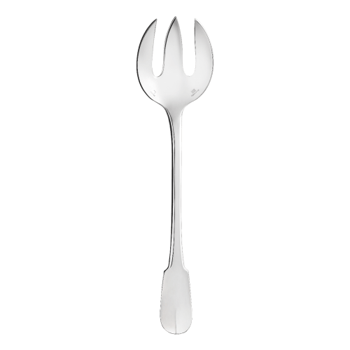christofle Silver-Plated Salad Serving Spoon Cluny