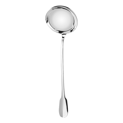 christofle Silver-Plated Soup Ladle Cluny