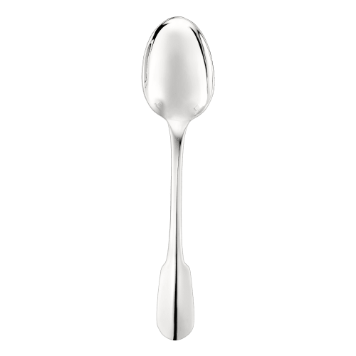 christofle Silver-Plated Soup Spoon Cluny