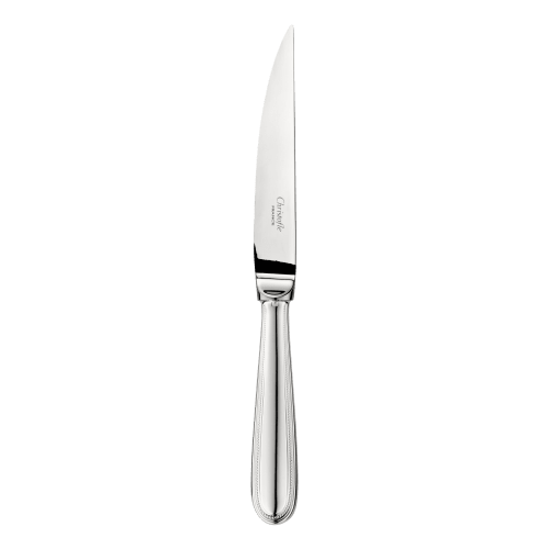 christofle Silver-Plated Steak Knife Perles