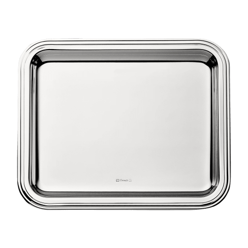christofle Silver-Plated Tray 8 x 6 in Albi