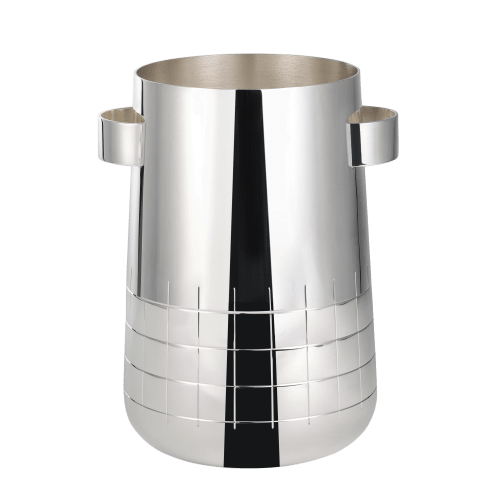 christofle Silver-Plated Wine Cooler Graphik