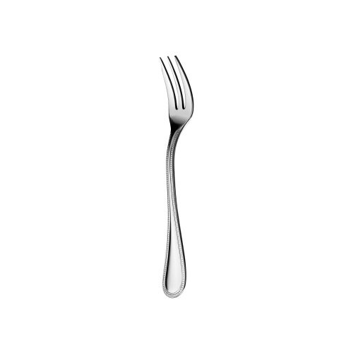 christofle Stainless Steel Cake Fork Steel Perles