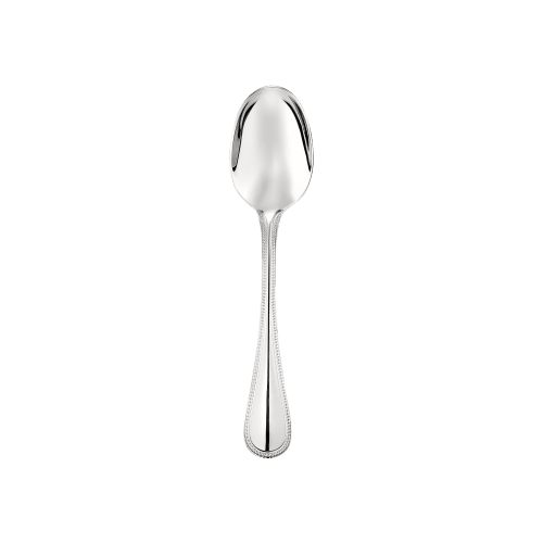 Christofle Stainless Steel Tea Spoon Steel Perles