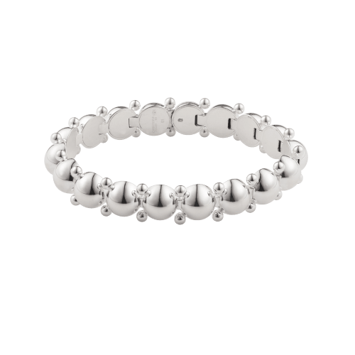 christofle Sterling Silver Bracelet Perles