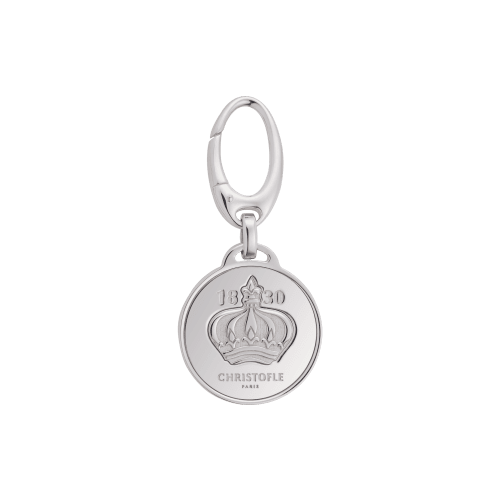 christofle Sterling Silver Collar Charm Royal Jack