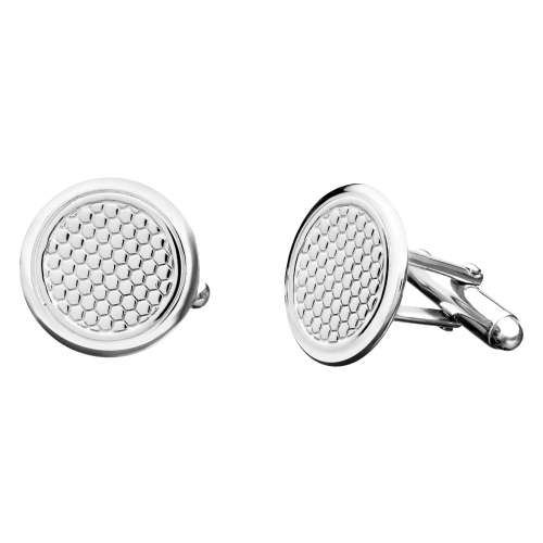 christofle Sterling Silver Cufflinks Madison 6