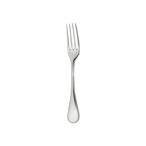 christofle Sterling Silver Dessert Fork Perles