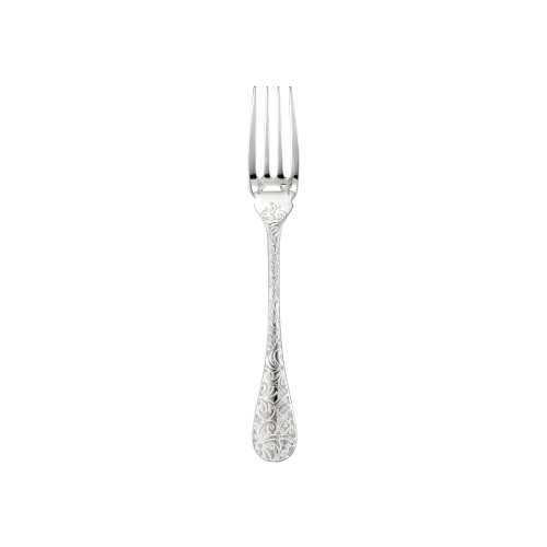 christofle Sterling Silver Fish Fork Jardin d'Eden