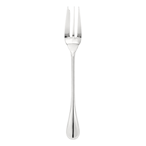 christofle Sterling silver Serving Fork Perles