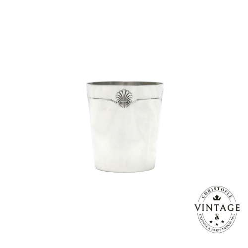 christofle Vintage Silvered Baby Cup Vendôme