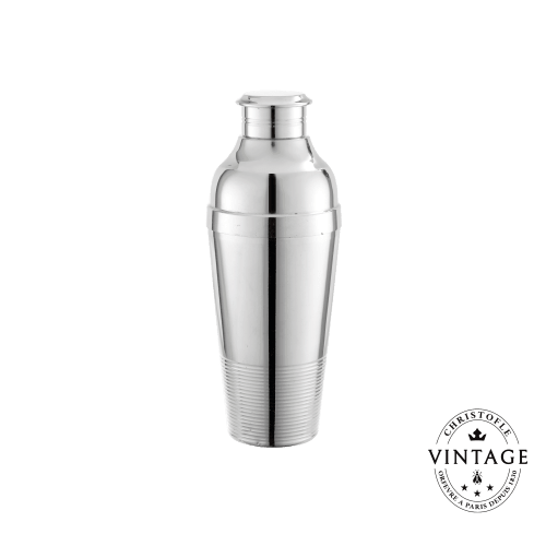 christofle Vintage Silvered Shaker Deauville