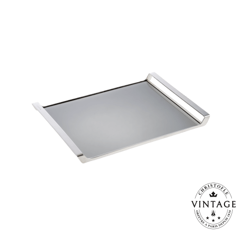 christofle Vintage Silvered Tray Arborescence