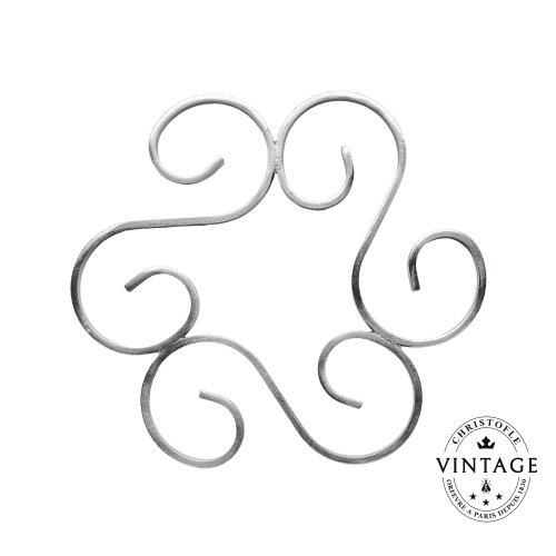 christofle Vintage Silvered Trivet Gallia