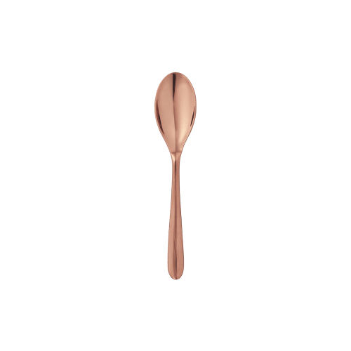 christofle Copper Stainless Steel Coffee Spoon L'Âme de Christofle