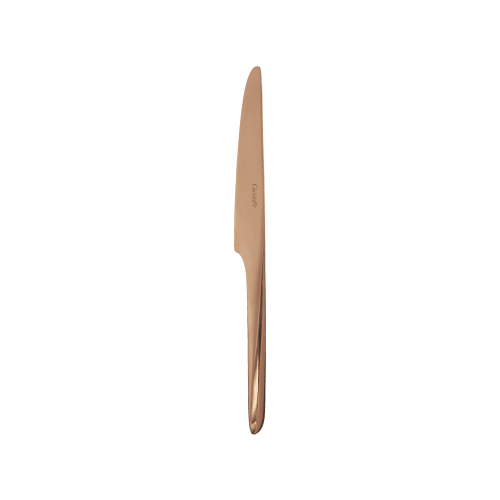 christofle Copper Stainless Steel Dessert Knife L'Âme de Christofle