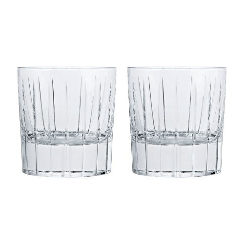 christofle Crystal Old Fashioned Glass/Tumbler - Set of 2 Iriana