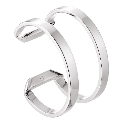 christofle Cuff bracelet Pliage Sterling silver Pliage