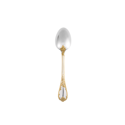 christofle Dessert spoon Silver Plated - Partial Gilding Marly